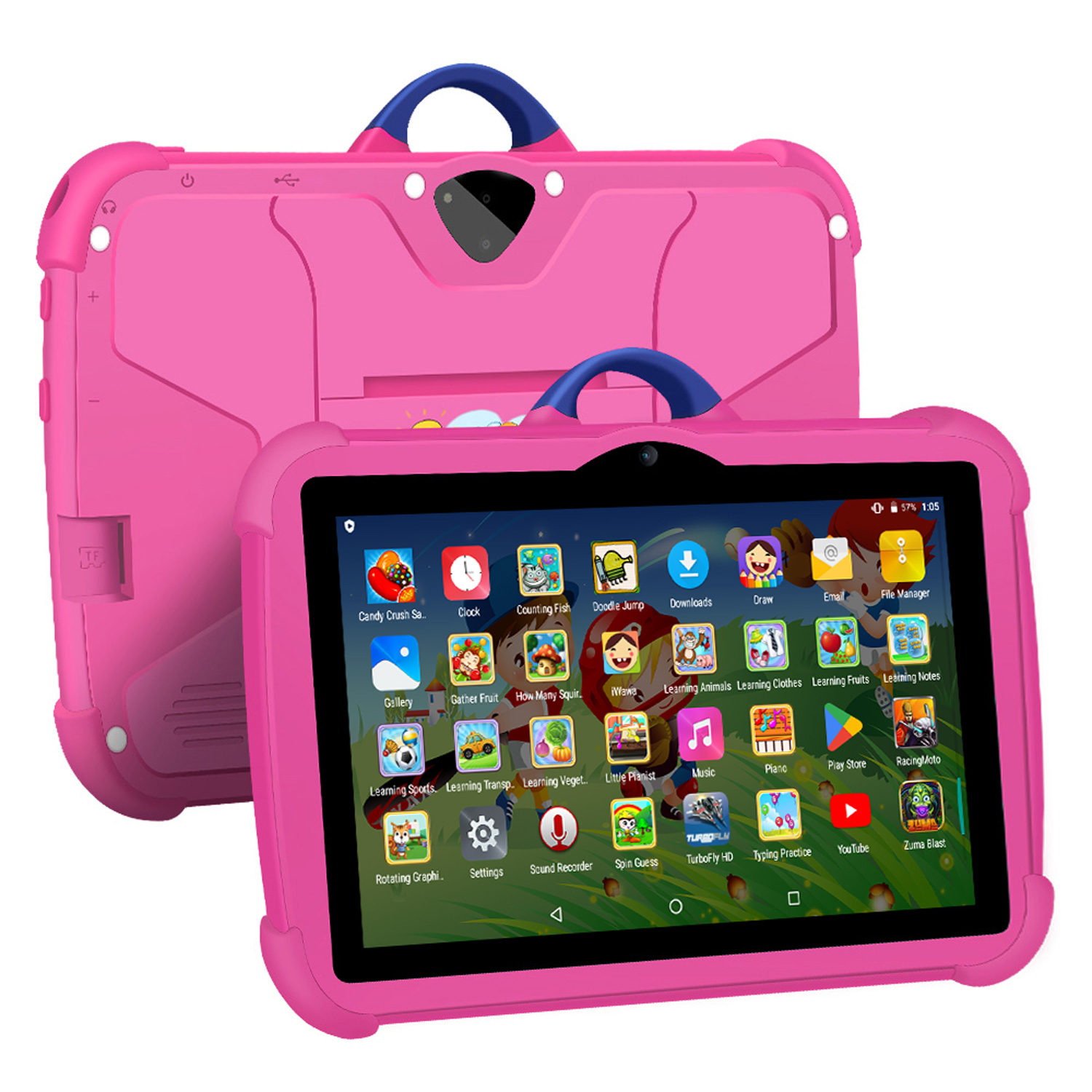 Kids Education Tablet - 새로운 만화 패턴 어린이 태블릿 7