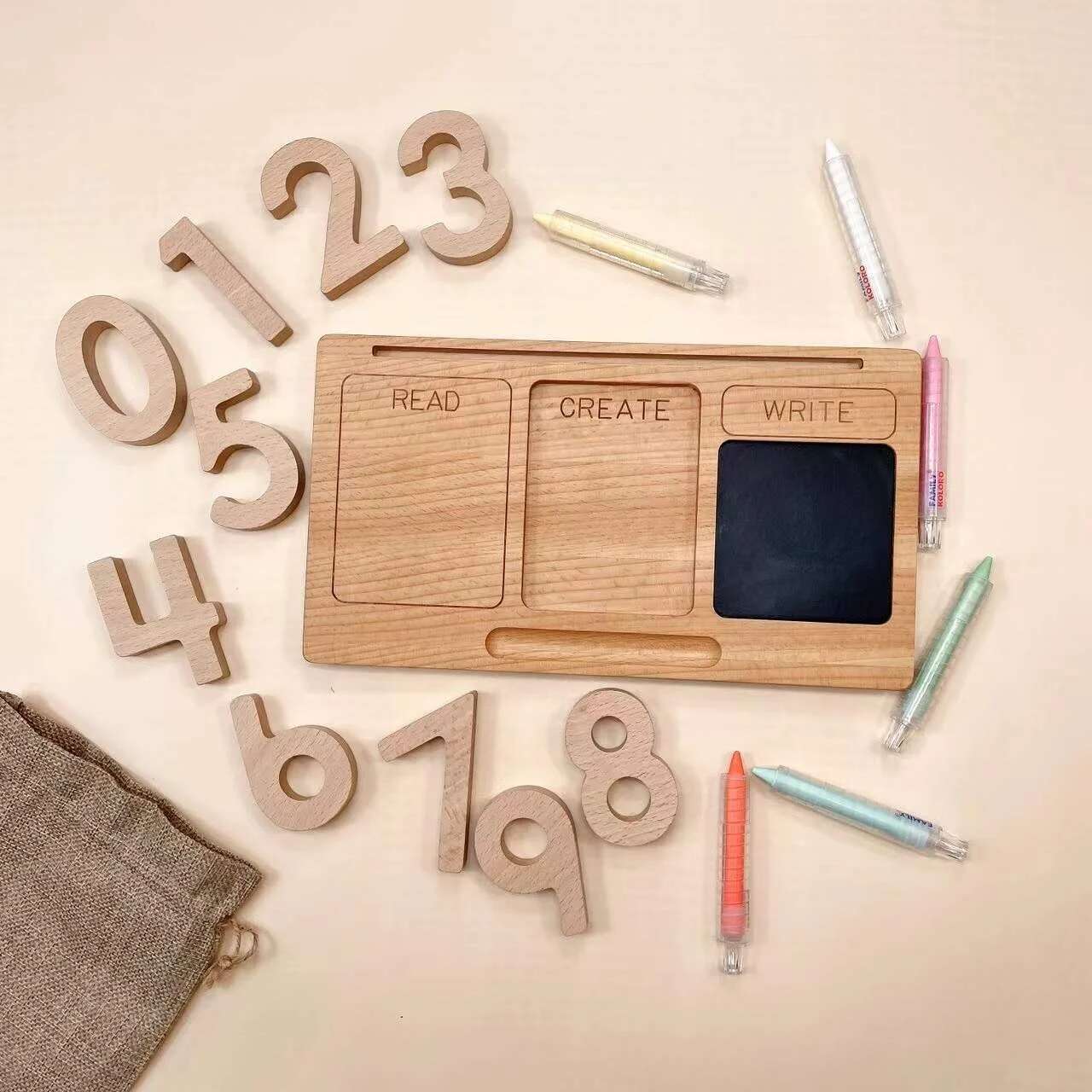 Kids Education Tablet - 어린이 몬테소리 학습 태블릿, 작은 숫자