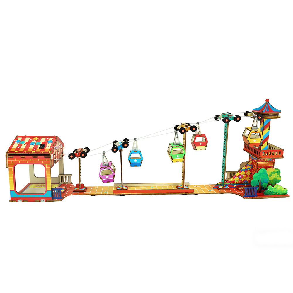 관광 케이블카 모델 어린이 과학 장난감 3D 퍼즐 ST - Kids Doctor Education 리뷰 및 가격