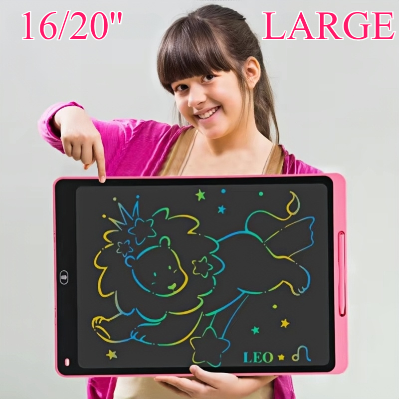 16/20 인치 LCD 드로잉 보드 쓰기 태블릿 몬테소 - Kids Education Tablet 리뷰 및 가격